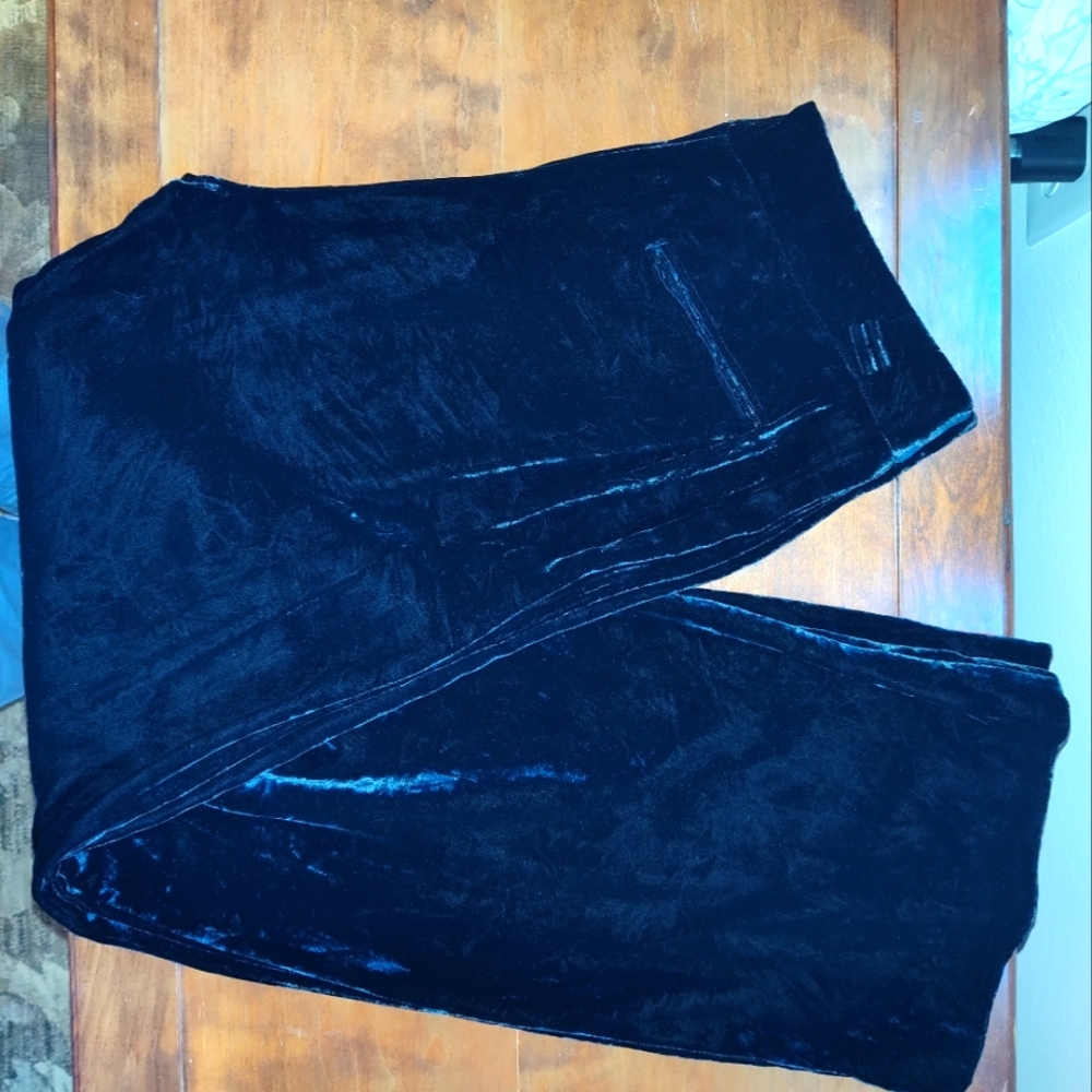 Chico's velvet trousers
